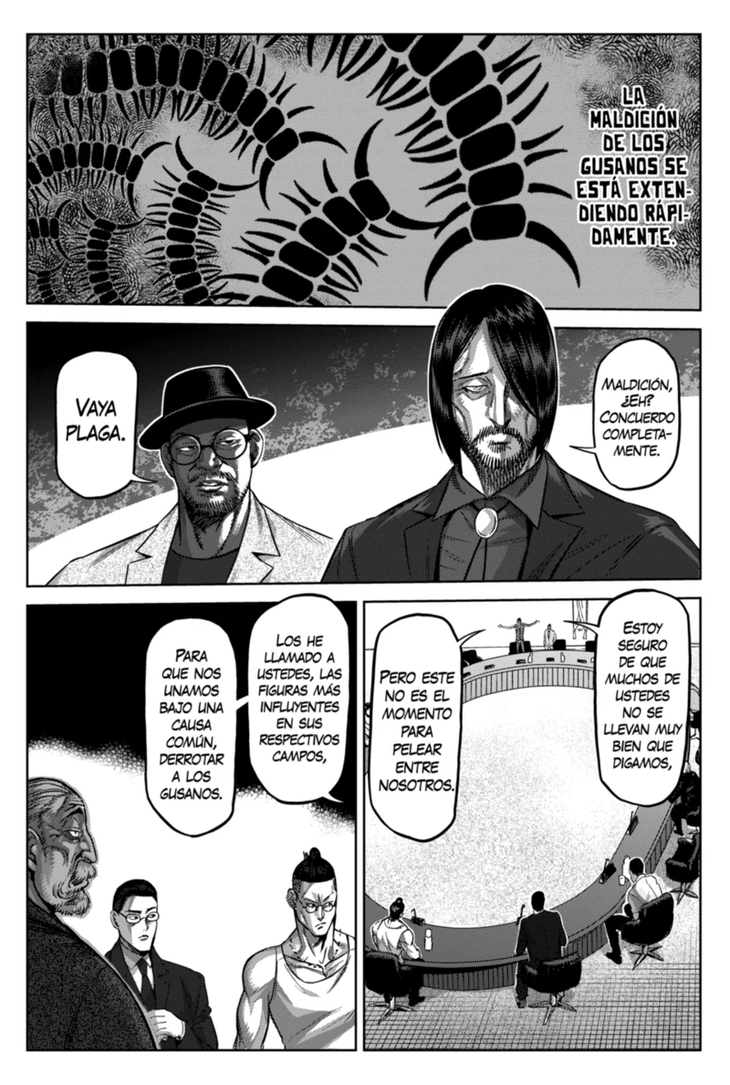 Kengan Omega Capitulo 151: La alianza página 8