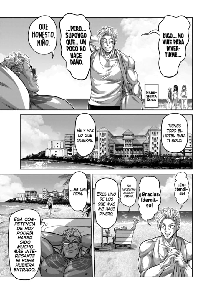 Kengan Omega Capitulo 152: El Dragon y la Rata página 15