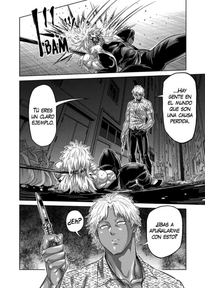 Kengan Omega Capitulo 154: Himuro vs Hia Ji página 10