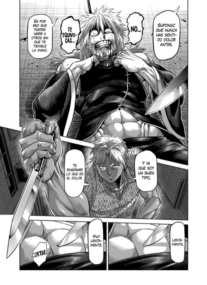 Kengan Omega Capitulo 154: Himuro vs Hia Ji página 11