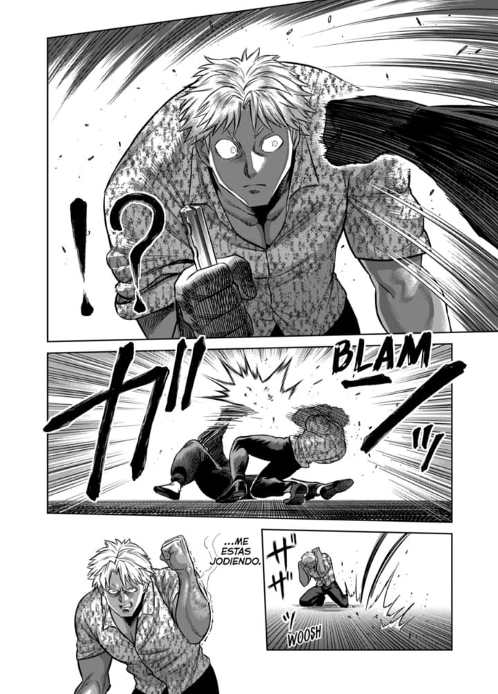 Kengan Omega Capitulo 154: Himuro vs Hia Ji página 12