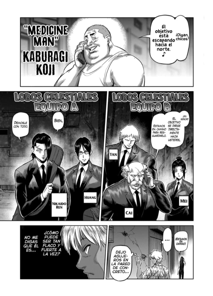 Kengan Omega Capitulo 154: Himuro vs Hia Ji página 16