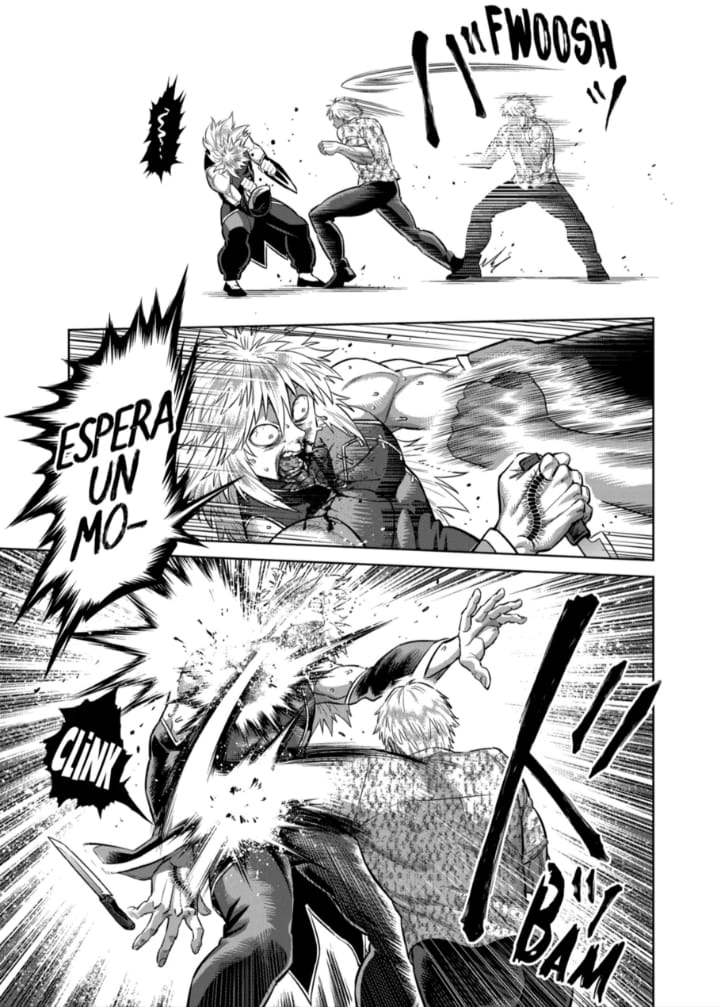 Kengan Omega Capitulo 154: Himuro vs Hia Ji página 3