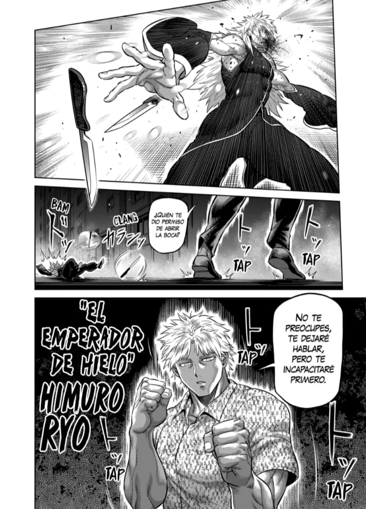 Kengan Omega Capitulo 154: Himuro vs Hia Ji página 4