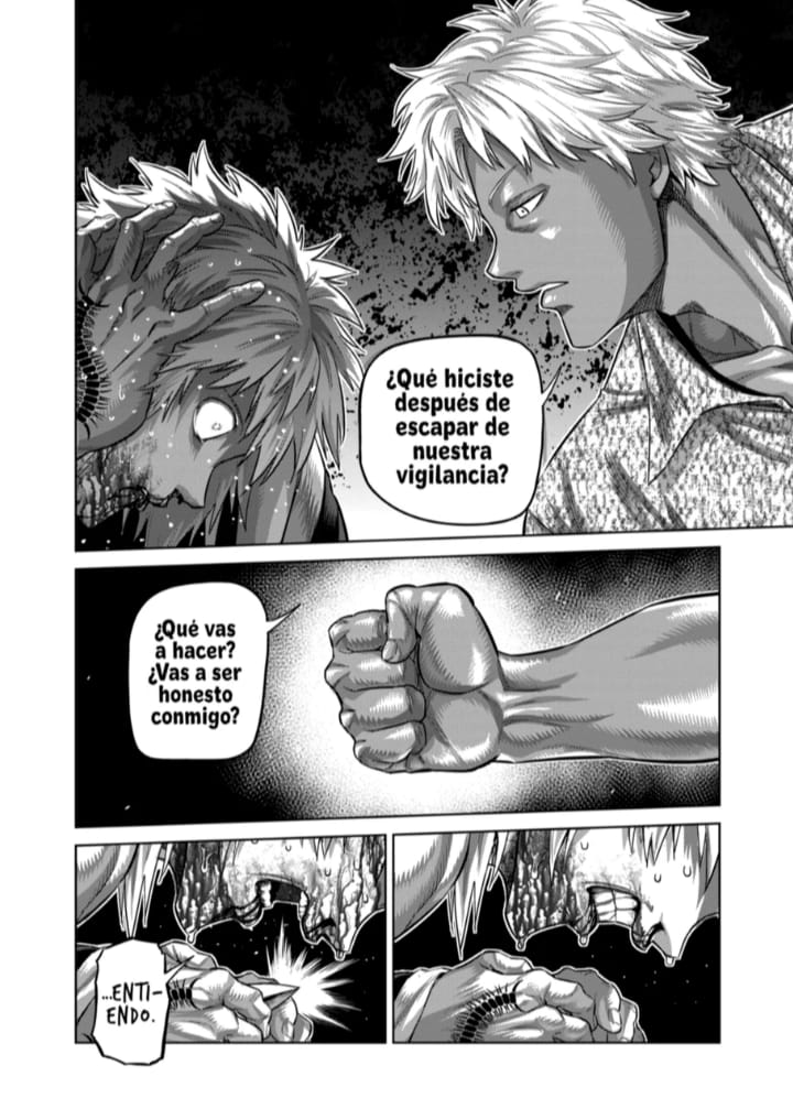 Kengan Omega Capitulo 154: Himuro vs Hia Ji página 8