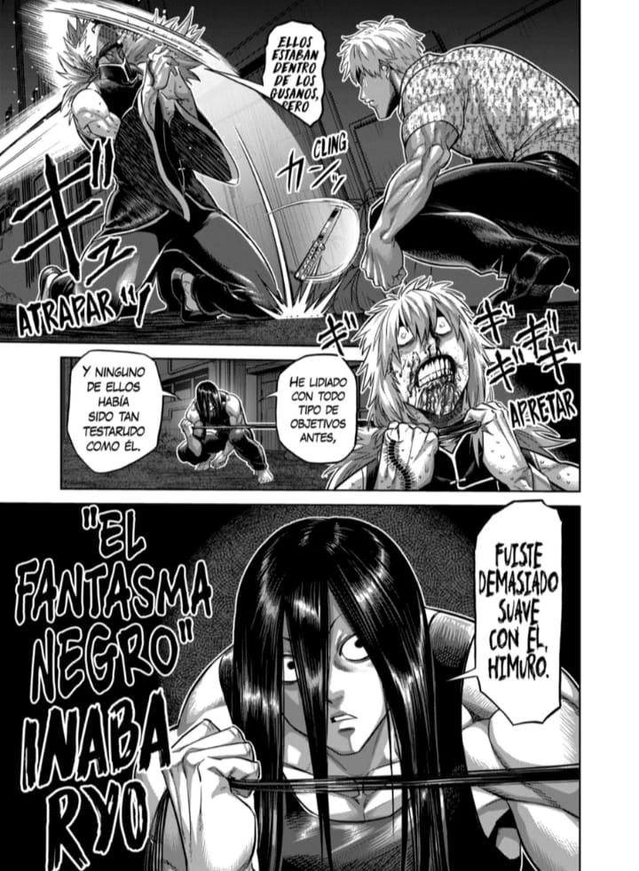 Kengan Omega Capitulo 154: Himuro vs Hia Ji página 9