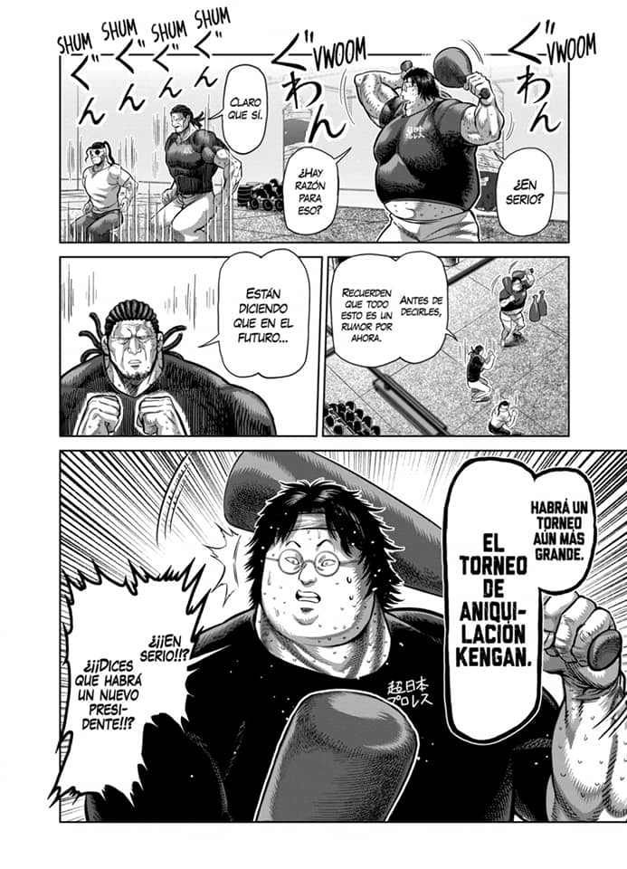 Kengan Omega Capitulo 160: Un nuevo campo de batalla página 12