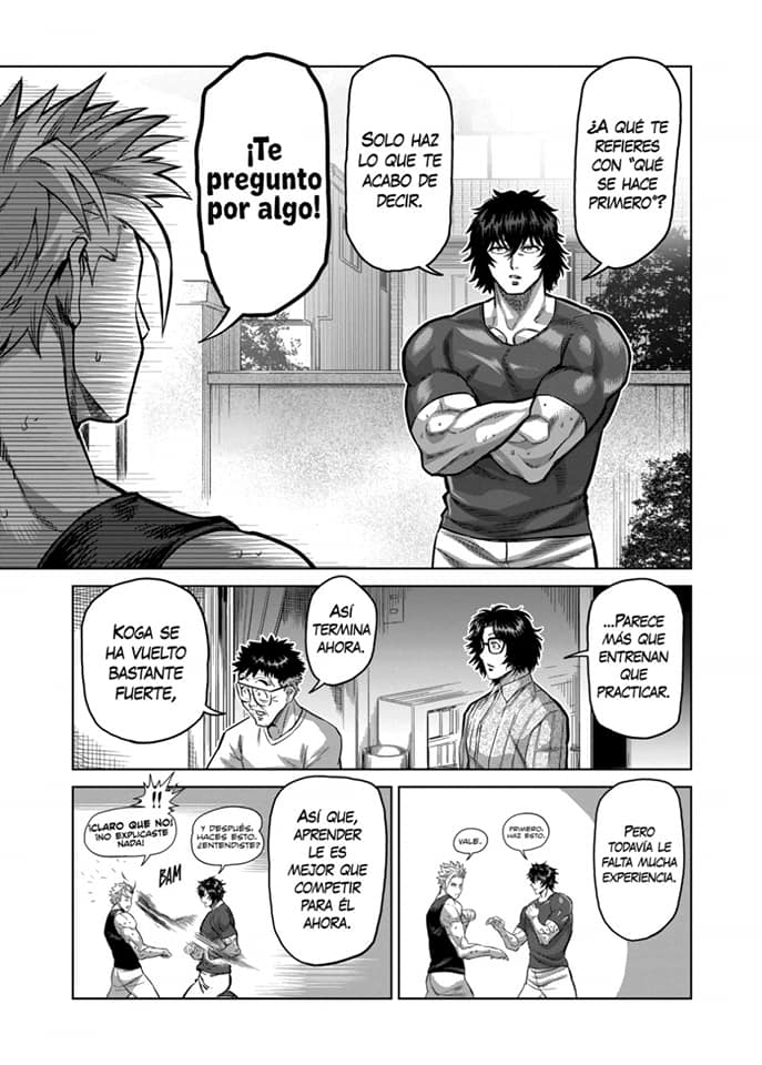 Kengan Omega Capitulo 160: Un nuevo campo de batalla página 9