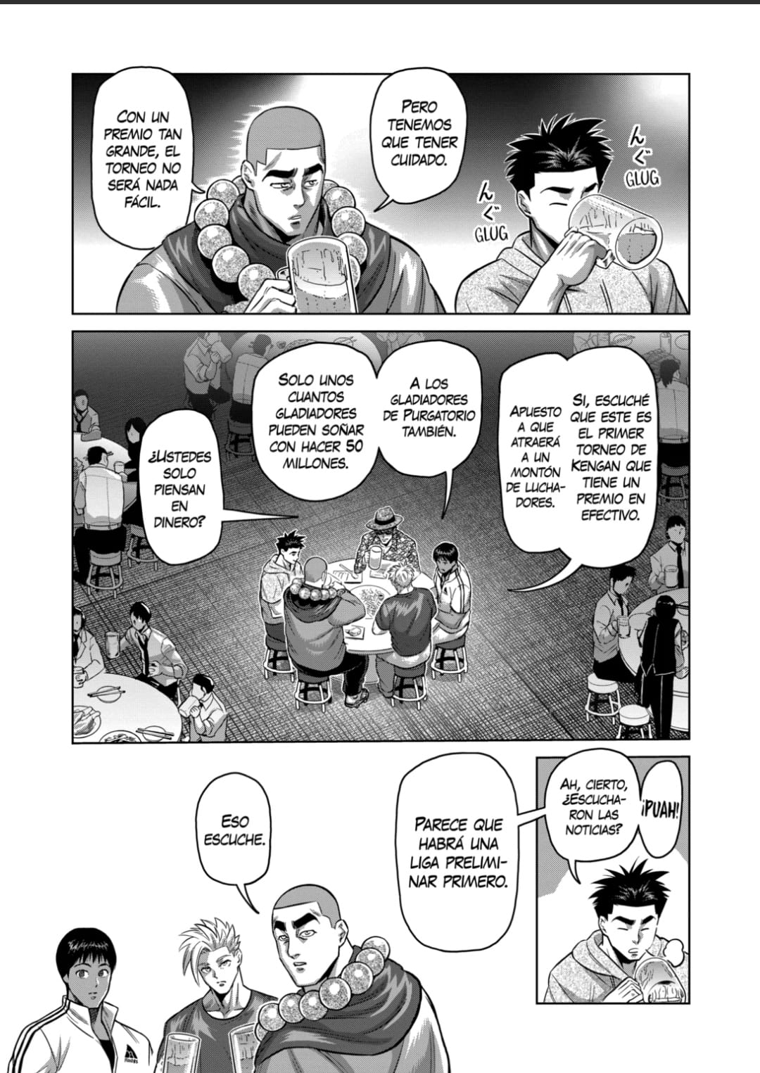 Kengan Omega Capitulo 161: Los participantes página 5