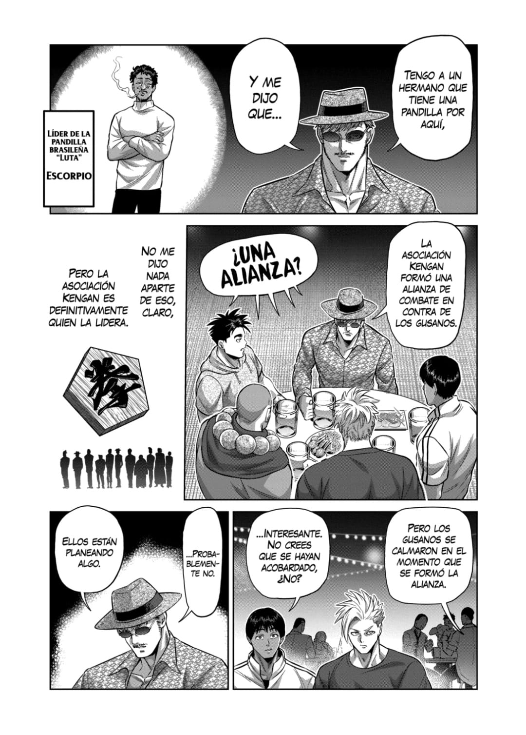 Kengan Omega Capitulo 161: Los participantes página 9
