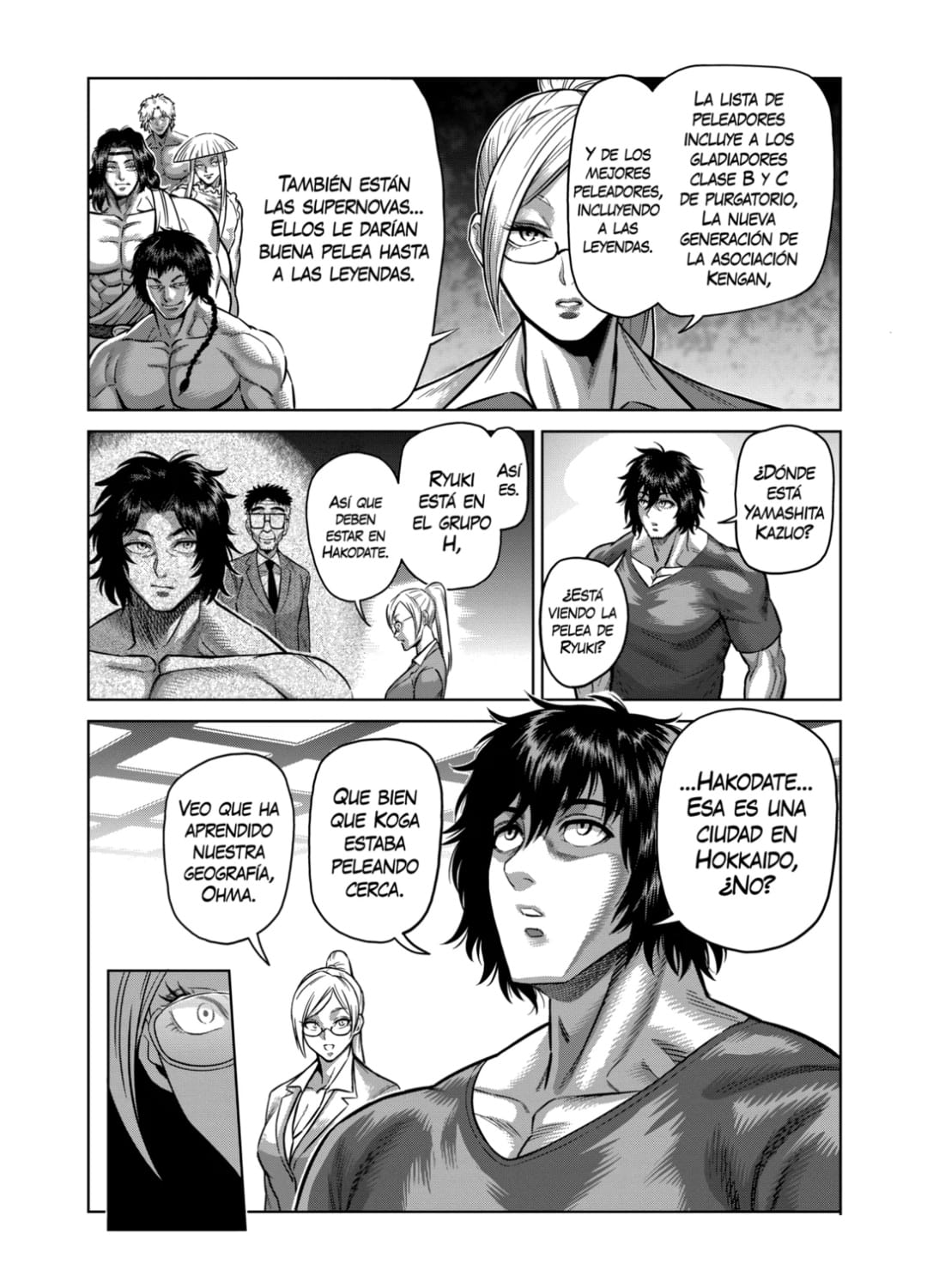 Kengan Omega Capitulo 162: Grupo E página 6