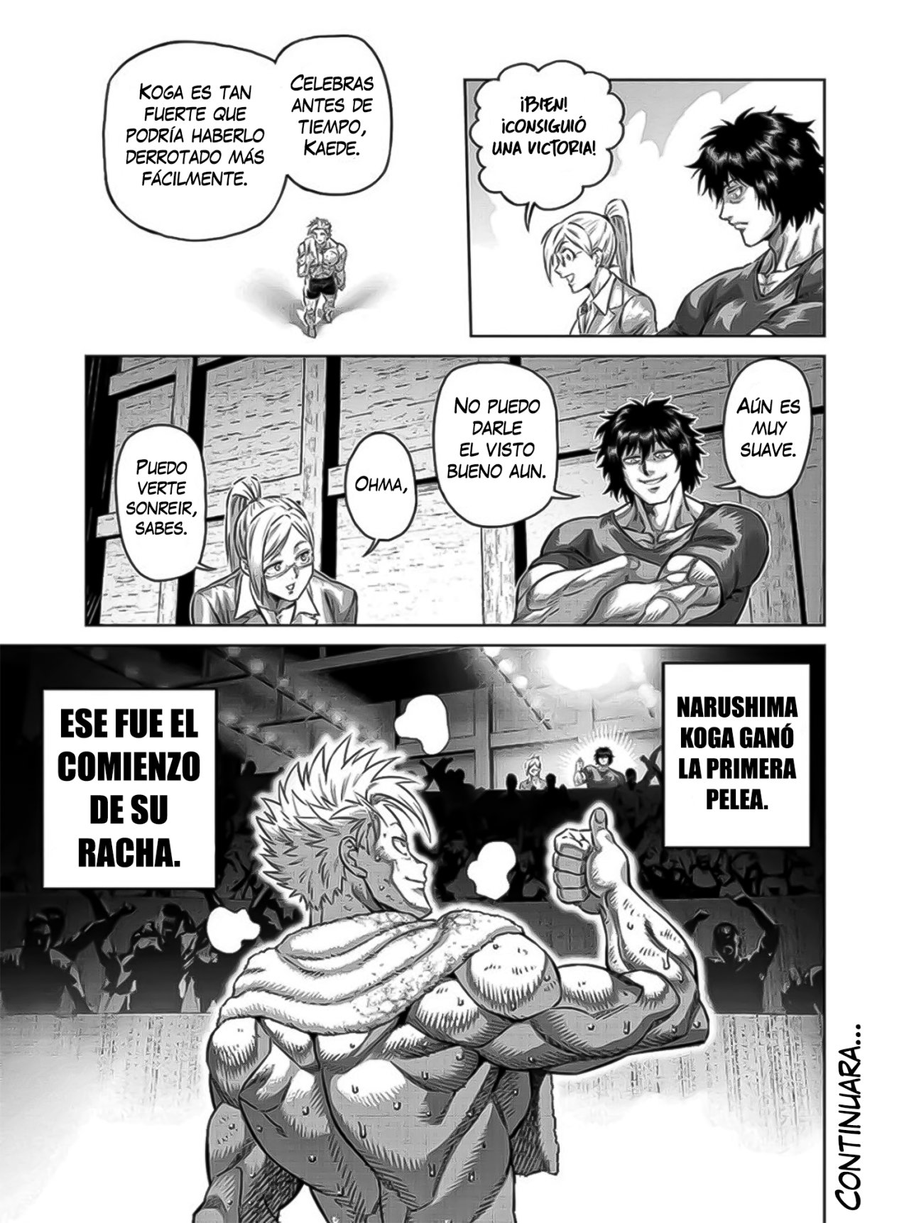 Kengan Omega Capitulo 163: La leyenda comienza página 22
