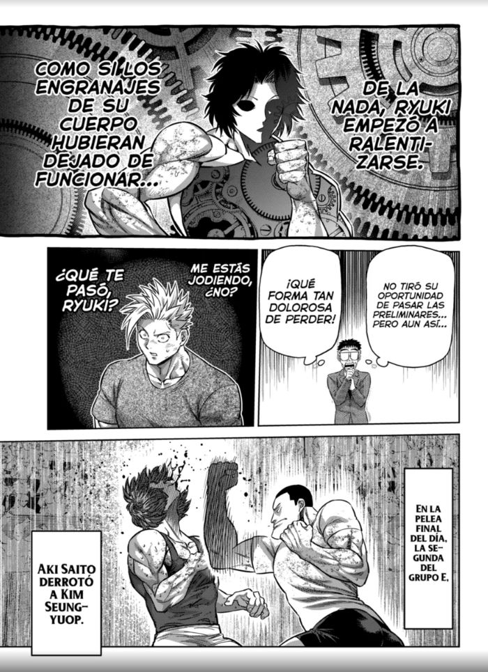 Kengan Omega Capitulo 164: Resultados de las primeras peleas página 19