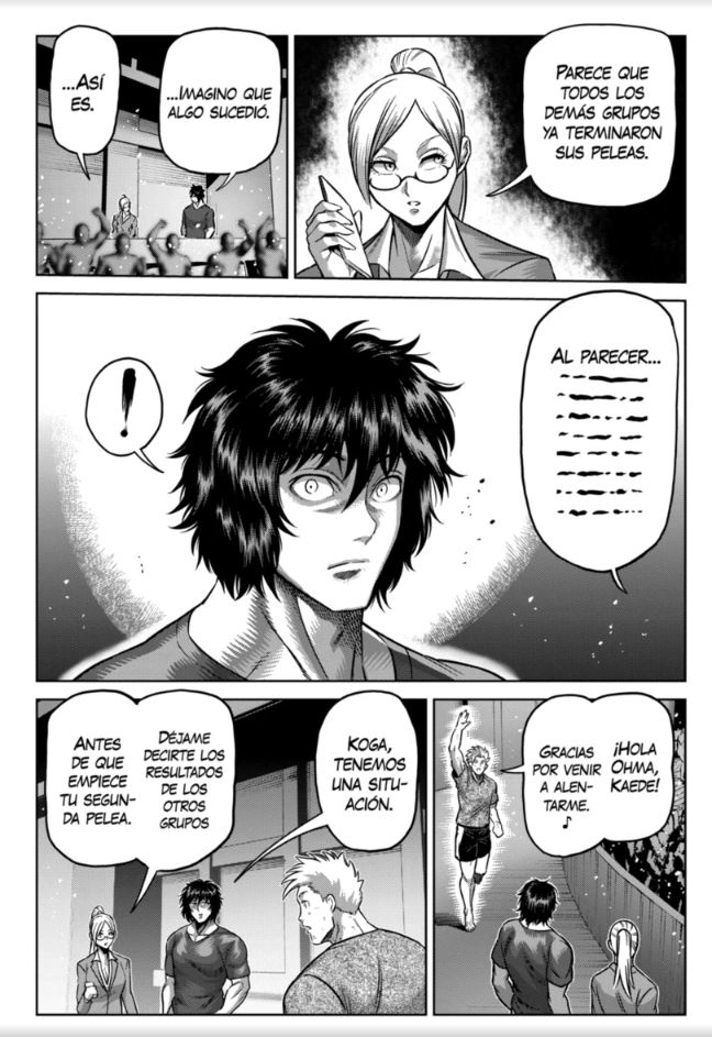 Kengan Omega Capitulo 164: Resultados de las primeras peleas página 2
