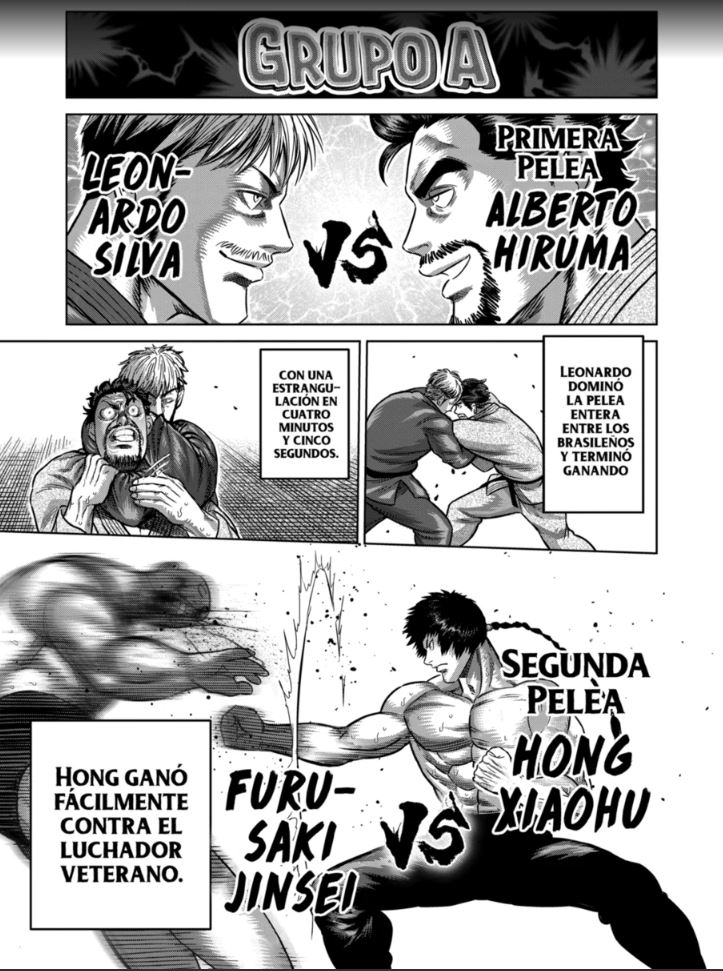 Kengan Omega Capitulo 164: Resultados de las primeras peleas página 3
