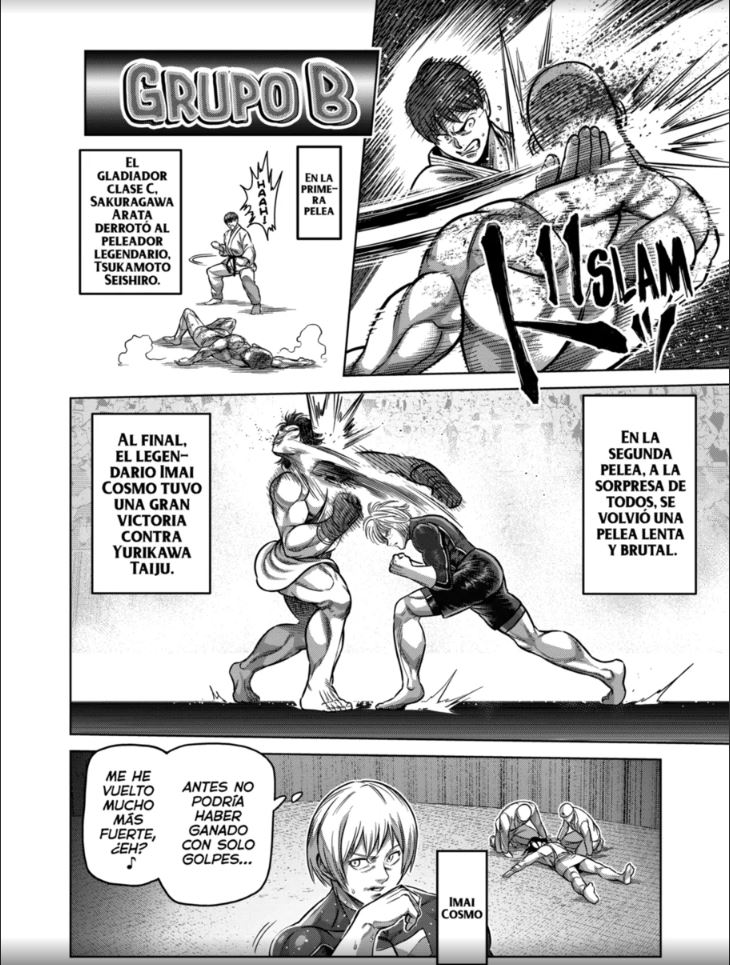 Kengan Omega Capitulo 164: Resultados de las primeras peleas página 4