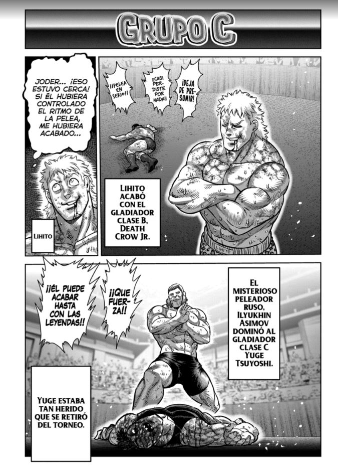 Kengan Omega Capitulo 164: Resultados de las primeras peleas página 5