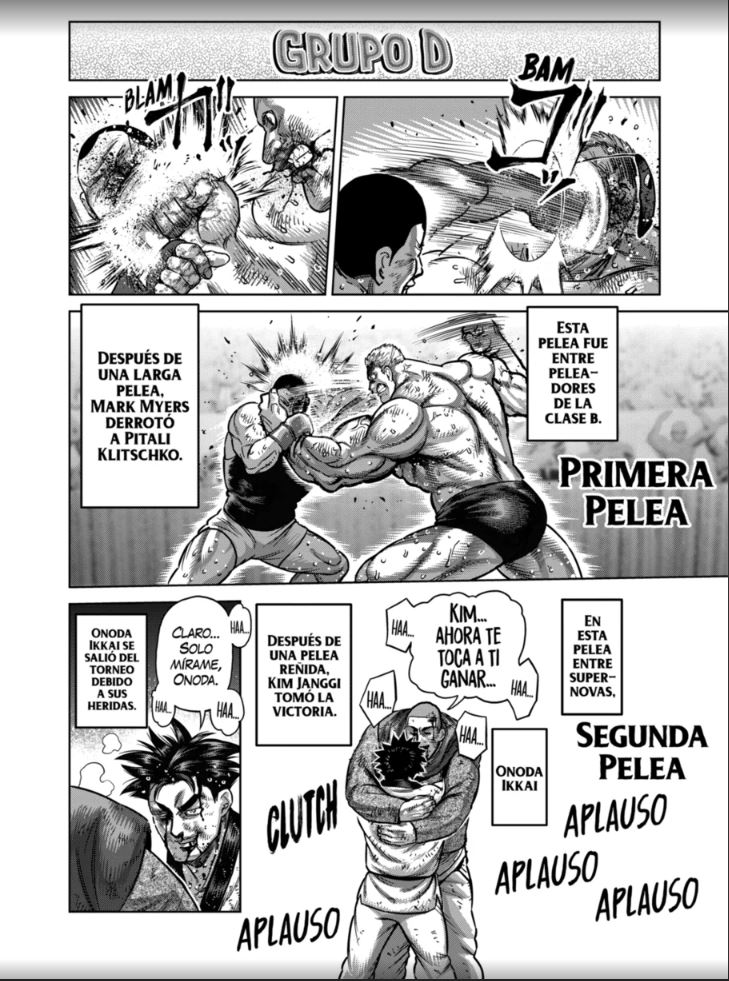Kengan Omega Capitulo 164: Resultados de las primeras peleas página 6
