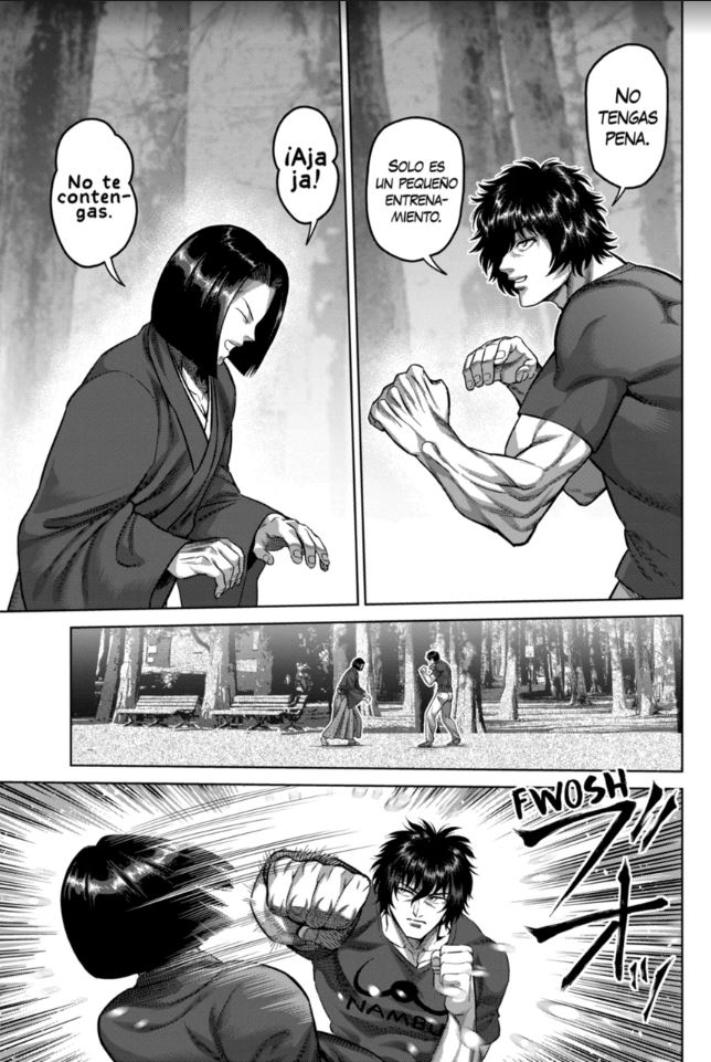 Kengan Omega Capitulo 167: QUIERO PELEAR CONTRA TI página 11