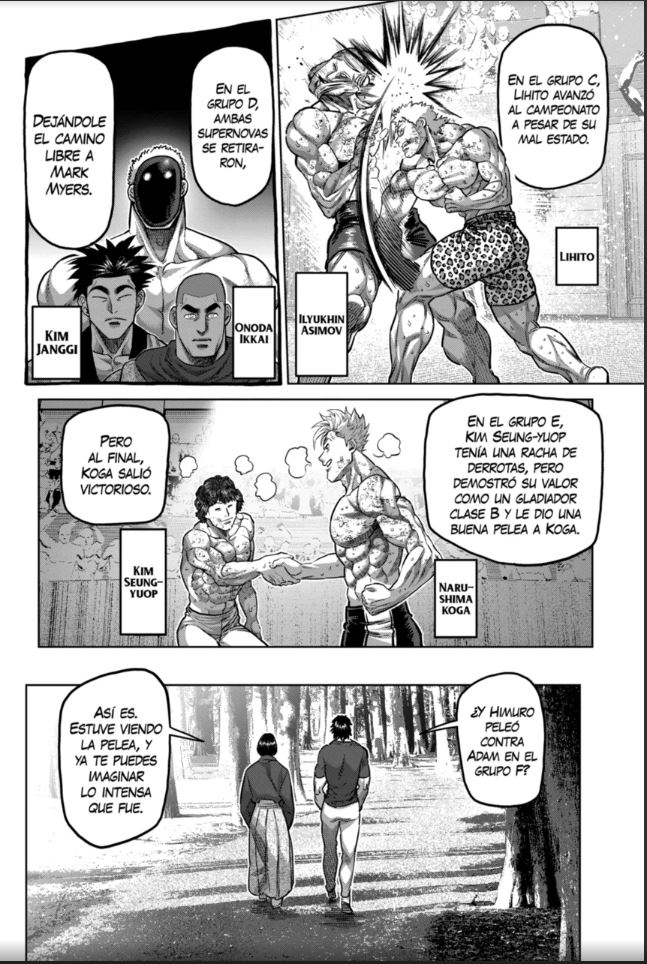 Kengan Omega Capitulo 167: QUIERO PELEAR CONTRA TI página 2