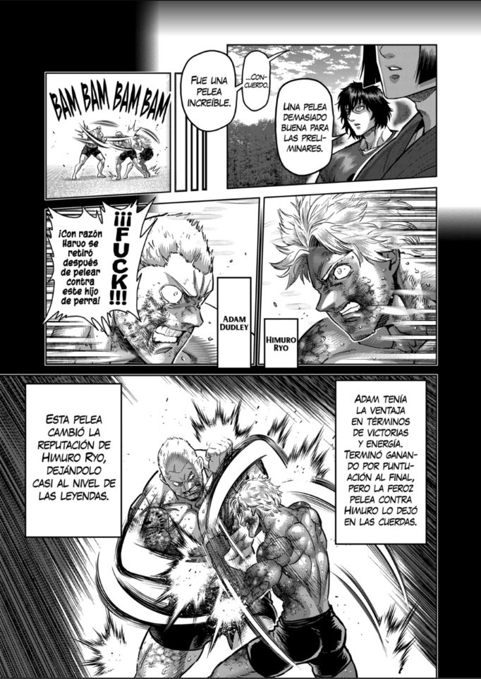 Kengan Omega Capitulo 167: QUIERO PELEAR CONTRA TI página 3