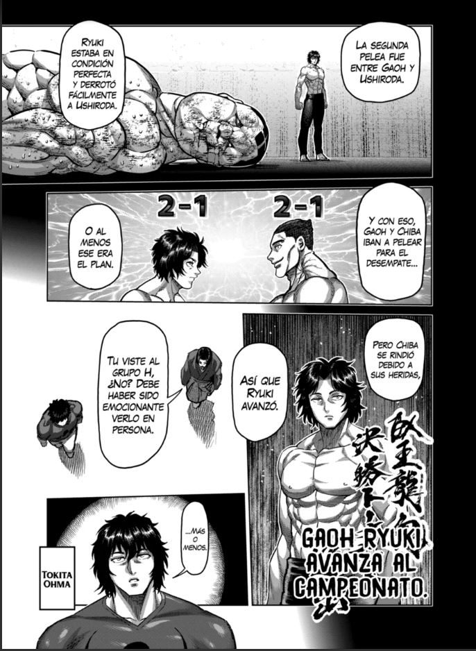Kengan Omega Capitulo 167: QUIERO PELEAR CONTRA TI página 7