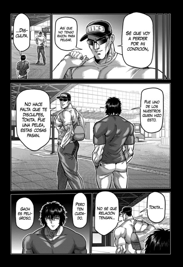 Kengan Omega Capitulo 167: QUIERO PELEAR CONTRA TI página 8