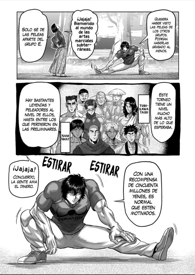 Kengan Omega Capitulo 167: QUIERO PELEAR CONTRA TI página 9