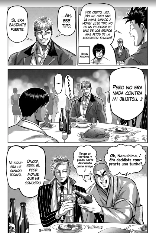 Kengan Omega Capitulo 168: Noche del Sorteo página 13