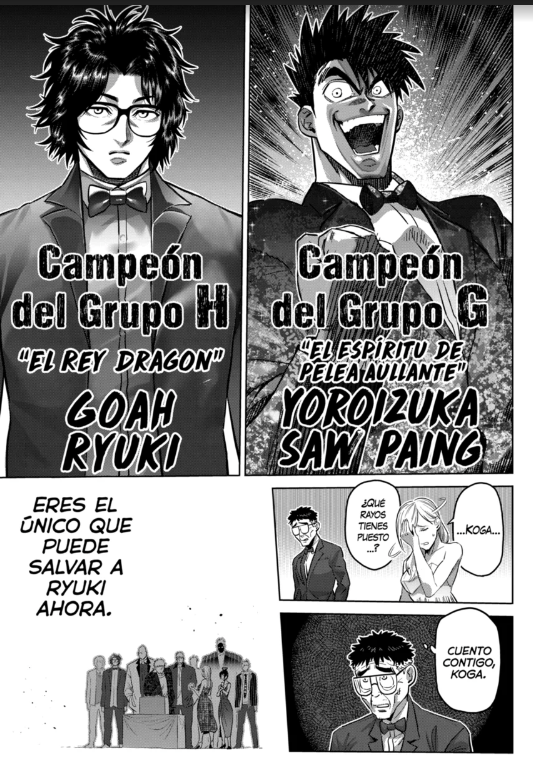 Kengan Omega Capitulo 168: Noche del Sorteo página 7