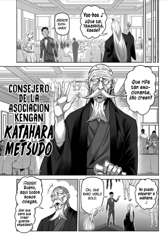 Kengan Omega Capitulo 168: Noche del Sorteo página 9