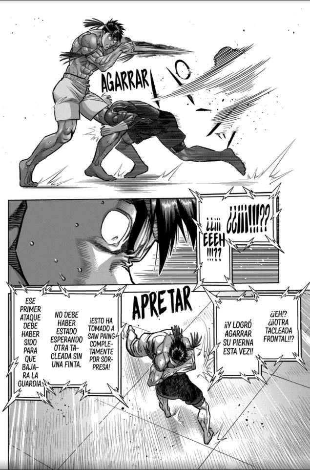 Kengan Omega Capitulo 170: Cosmo vs Saw paing página 10