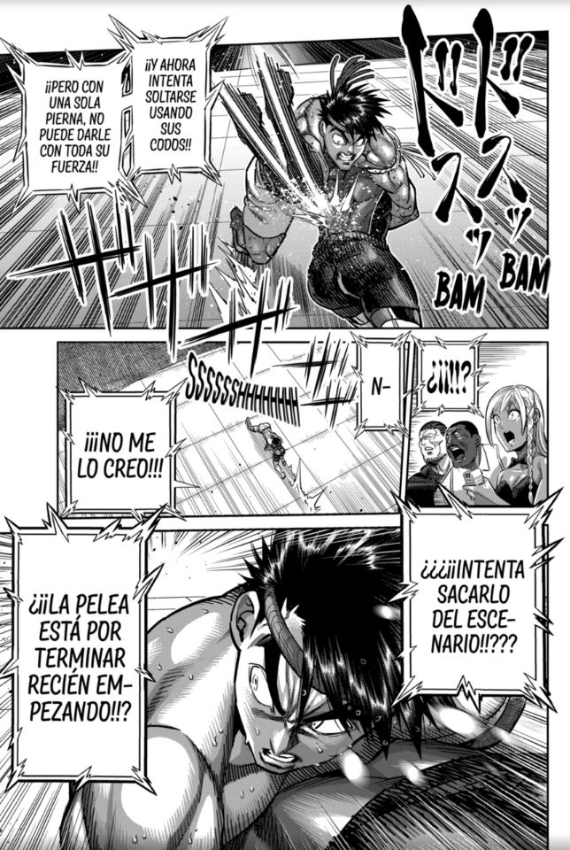 Kengan Omega Capitulo 170: Cosmo vs Saw paing página 11