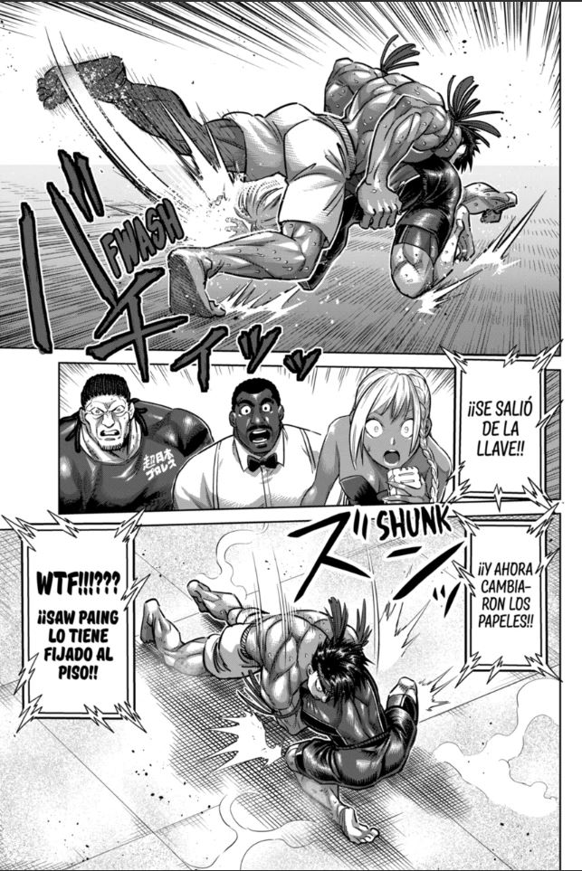 Kengan Omega Capitulo 170: Cosmo vs Saw paing página 12