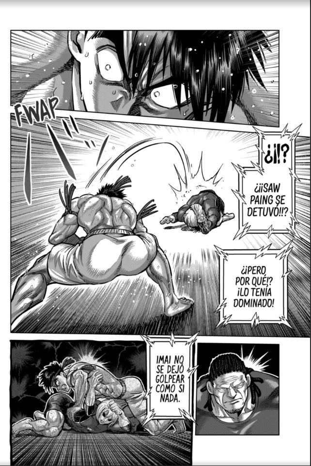 Kengan Omega Capitulo 170: Cosmo vs Saw paing página 14