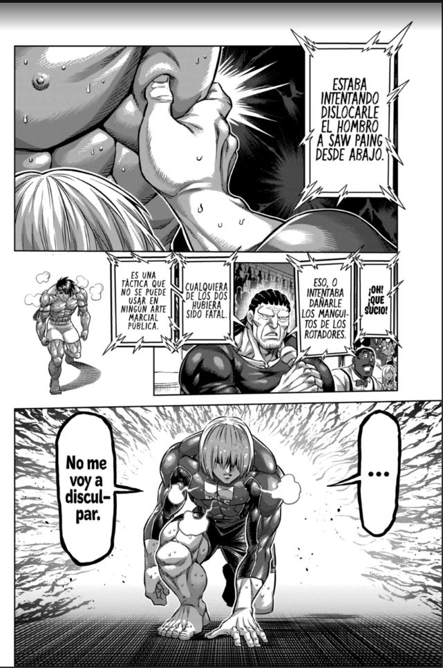 Kengan Omega Capitulo 170: Cosmo vs Saw paing página 15