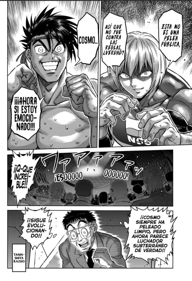Kengan Omega Capitulo 170: Cosmo vs Saw paing página 16