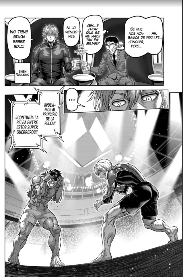 Kengan Omega Capitulo 170: Cosmo vs Saw paing página 17