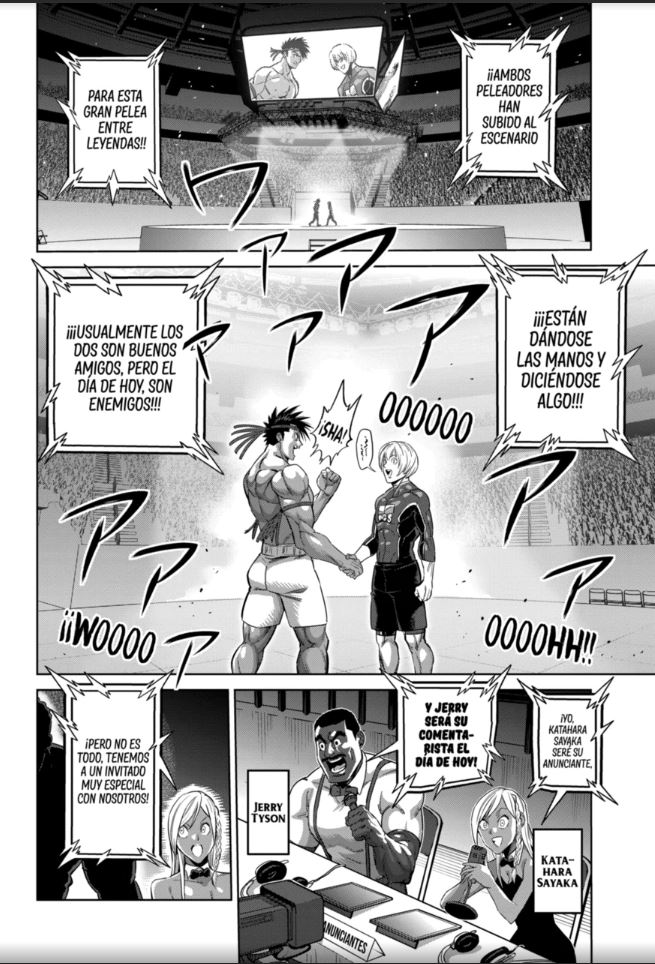 Kengan Omega Capitulo 170: Cosmo vs Saw paing página 2
