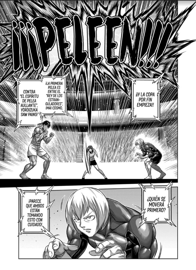Kengan Omega Capitulo 170: Cosmo vs Saw paing página 7