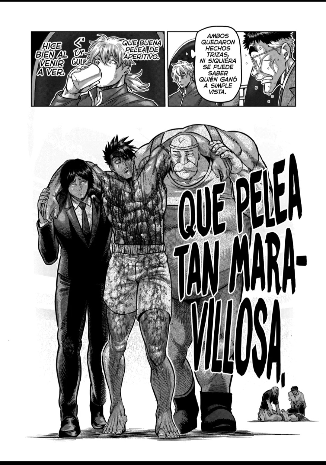 Kengan Omega Capitulo 172: Maravilloso página 18