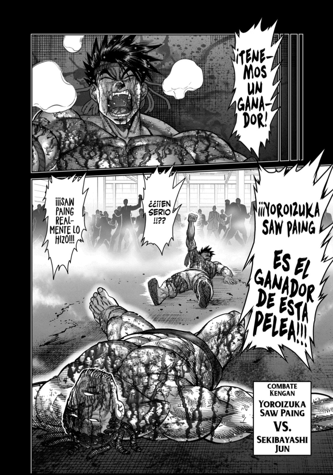 Kengan Omega Capitulo 172: Maravilloso página 8