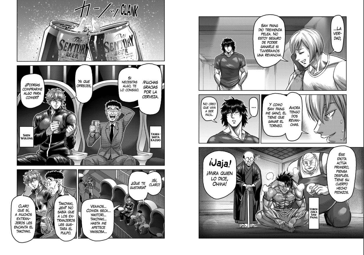 Kengan Omega Capitulo 173: Lihito Vs Mark Myers página 2