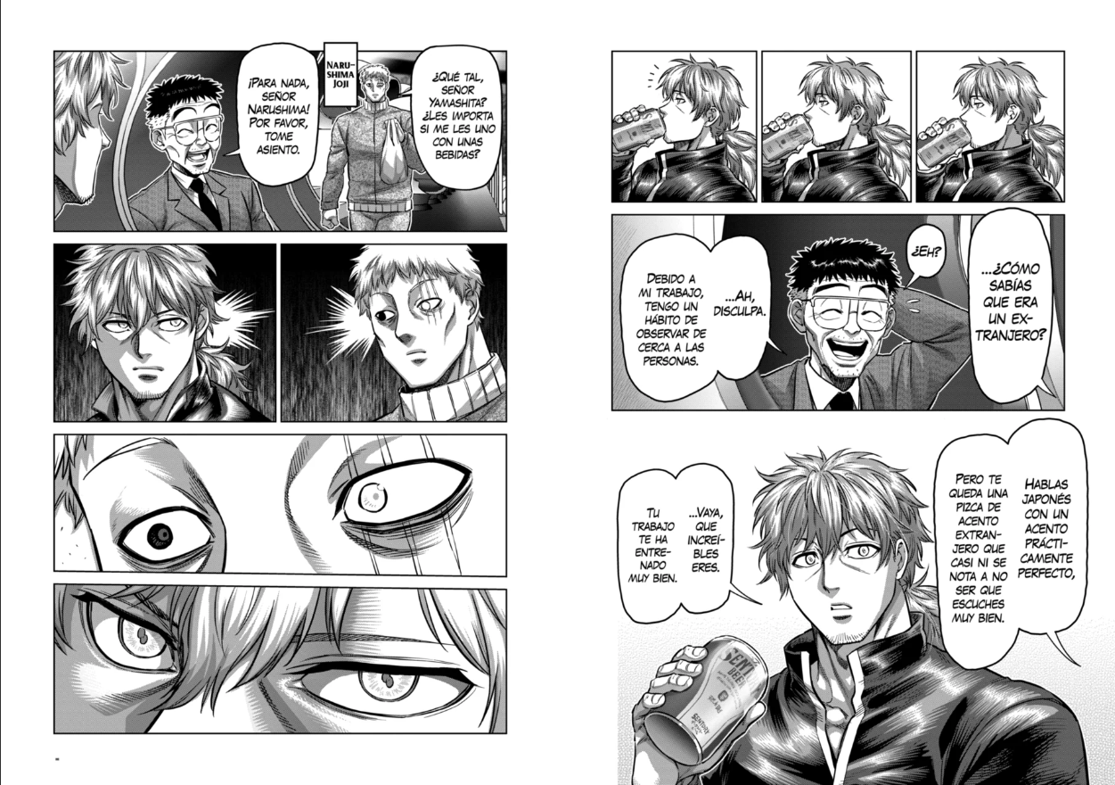 Kengan Omega Capitulo 173: Lihito Vs Mark Myers página 3