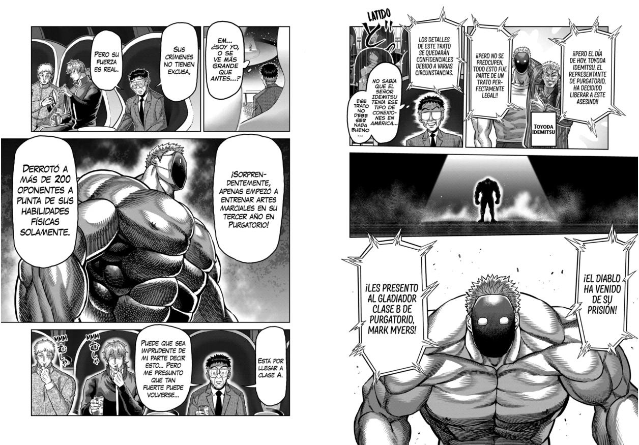 Kengan Omega Capitulo 173: Lihito Vs Mark Myers página 5