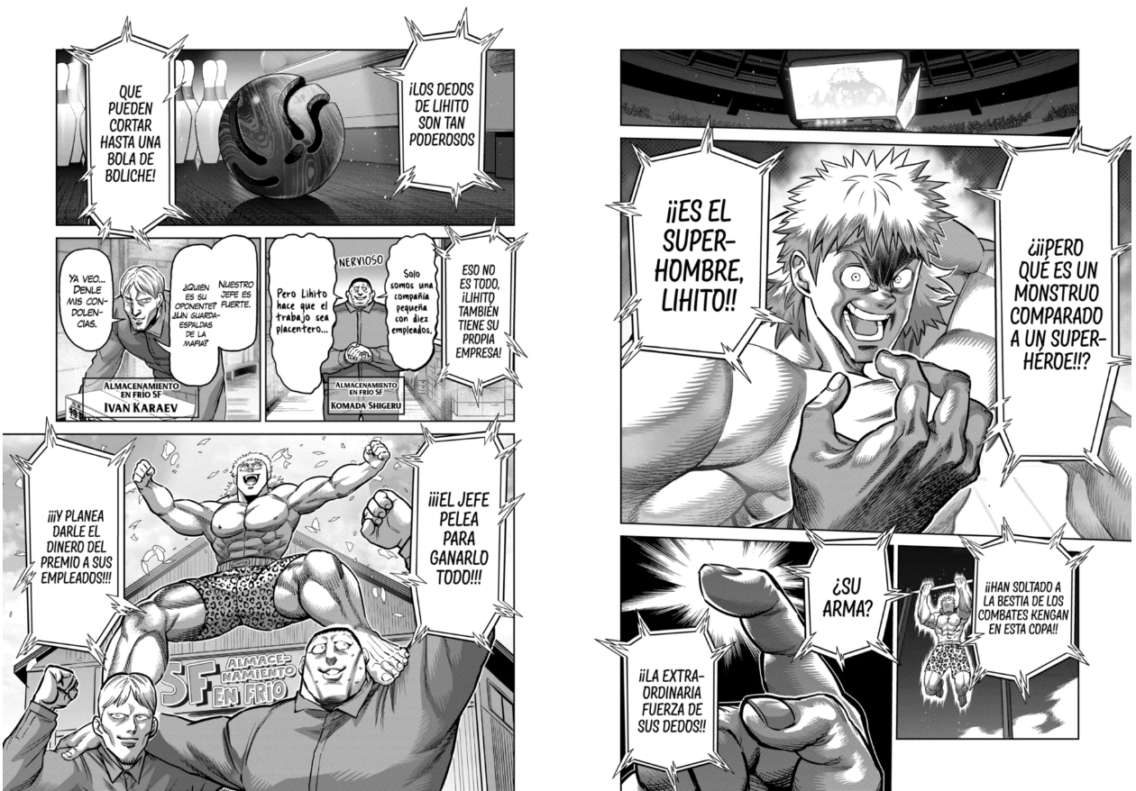 Kengan Omega Capitulo 173: Lihito Vs Mark Myers página 6