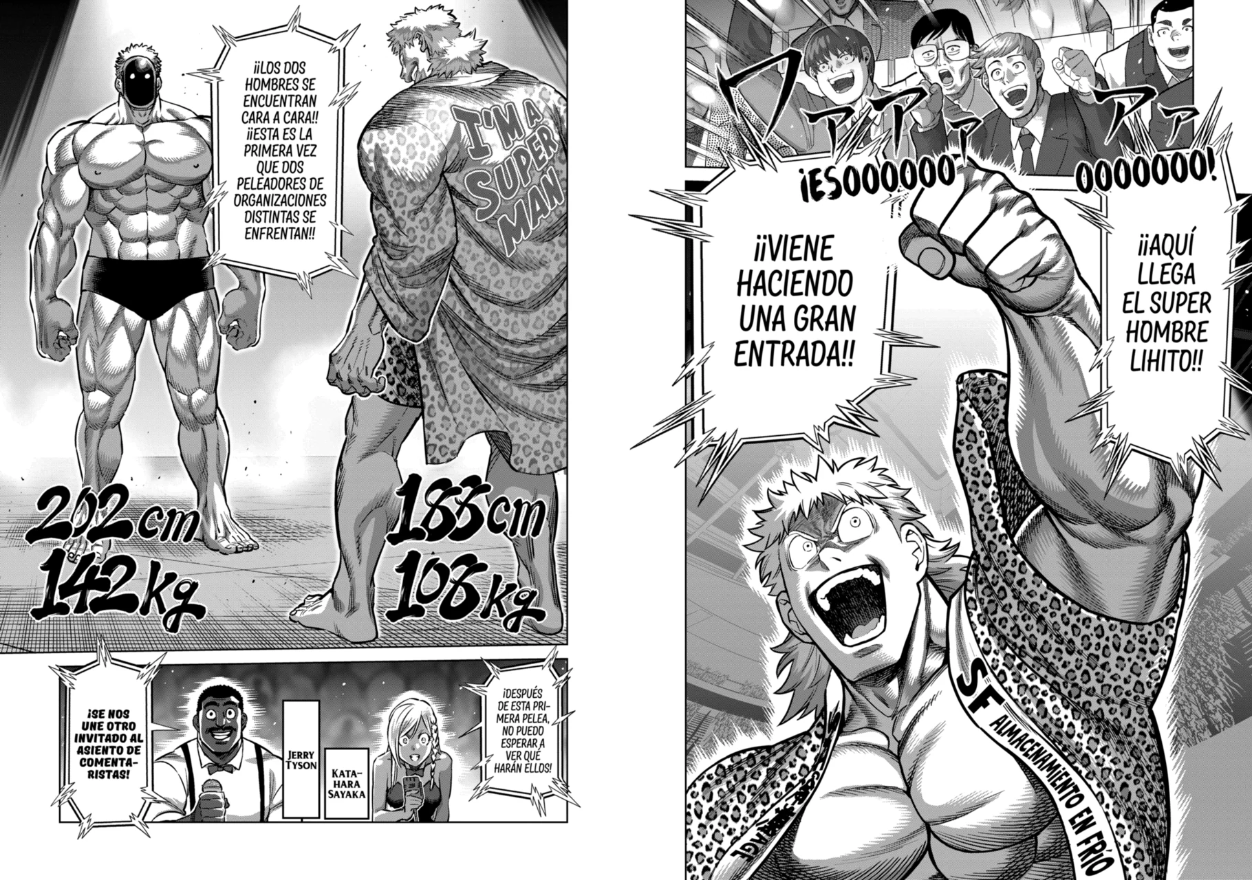 Kengan Omega Capitulo 173: Lihito Vs Mark Myers página 7