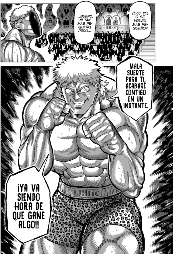 Kengan Omega Capitulo 173: Lihito Vs Mark Myers página 9