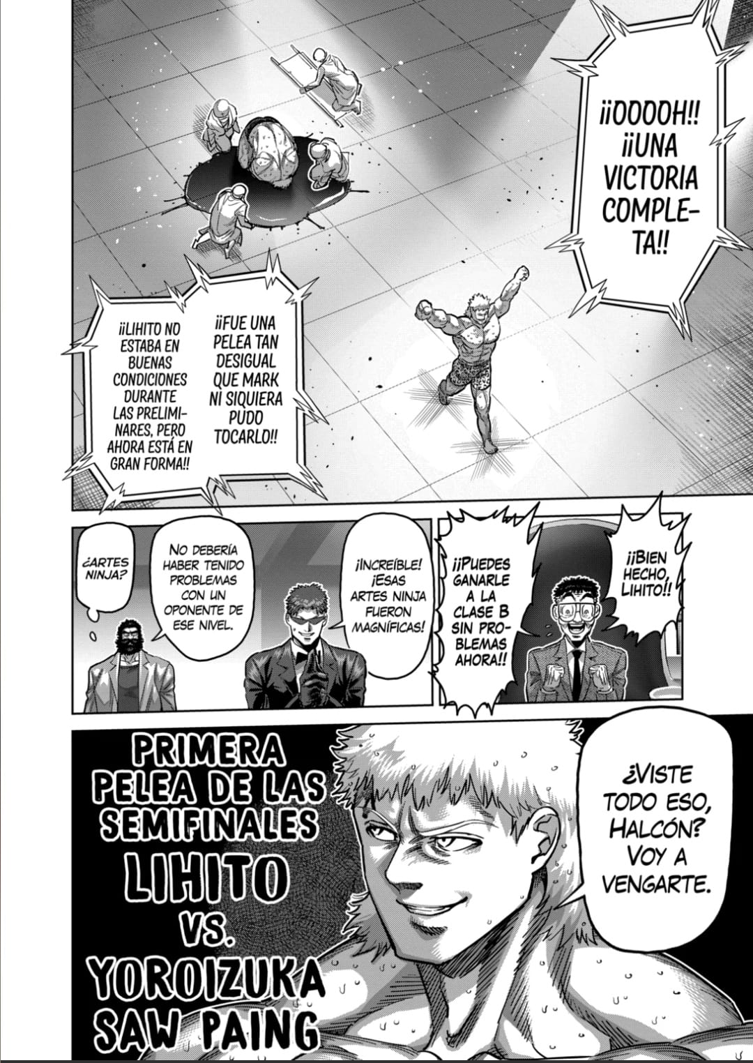 Kengan Omega Capitulo 174: Ya era hora página 18