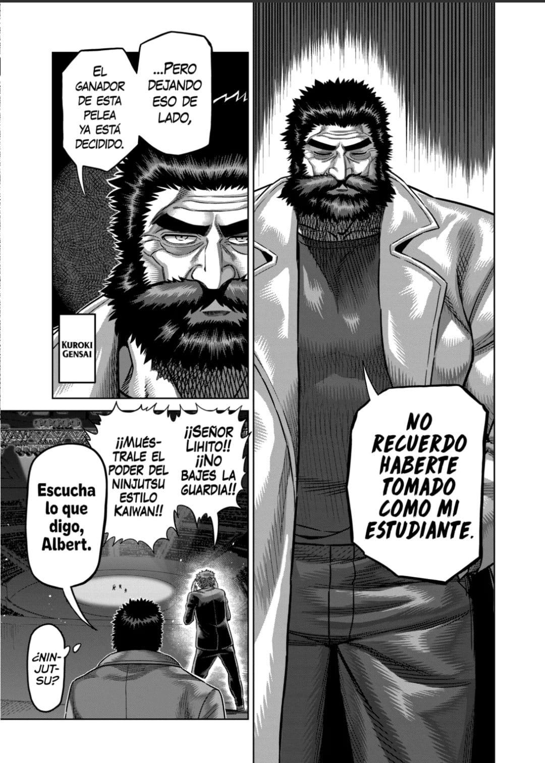 Kengan Omega Capitulo 174: Ya era hora página 9